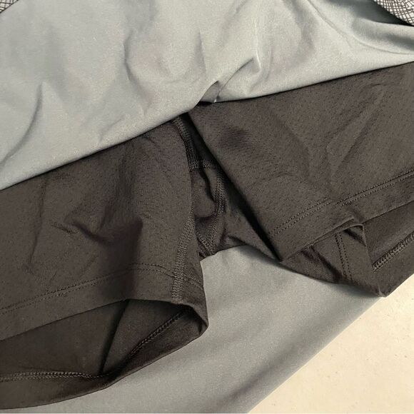 CALIA by Carrie Underwood bluegray elastic waist Skorts side zip pocket‎ size XL - Picture 6 of 7